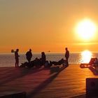 Sonnenuntergang über Öresund