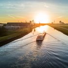 Sonnenuntergang über Oldenburg