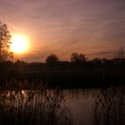 Sonnenuntergang über Oldenburg