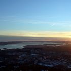 Sonnenuntergang über Oslo