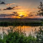 Sonnenuntergang über Osterholz-Scharmbeck