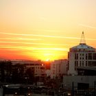 Sonnenuntergang über Paris