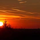 Sonnenuntergang über Remscheid