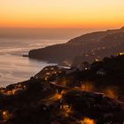 Sonnenuntergang über Ribeira Brava (Madeira)