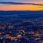 Sonnenuntergang über Rottweil