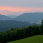 Sonnenuntergang über Schwarzwald