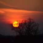 Sonnenuntergang über Schweinfurt