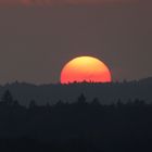 Sonnenuntergang über Stetten (SH)