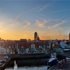 Sonnenuntergang über Stralsund - Gerade noch so erwischt... 