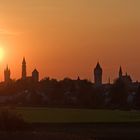 Sonnenuntergang über Straubing 1