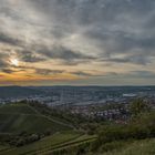 Sonnenuntergang über Stuttgart