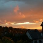 Sonnenuntergang über Suhl 1