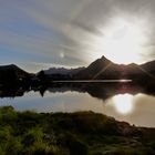 Sonnenuntergang über Svolvaer / Lofoten