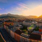 Sonnenuntergang über Tirol