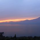 Sonnenuntergang über Torri am Gardasee