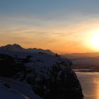 Sonnenuntergang über Tromsö