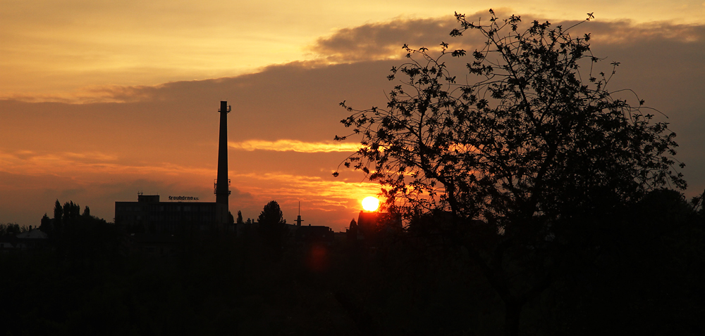 Sonnenuntergang über Turnov...