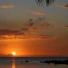 Sonnenuntergang über Turtle Bay / Mauritius