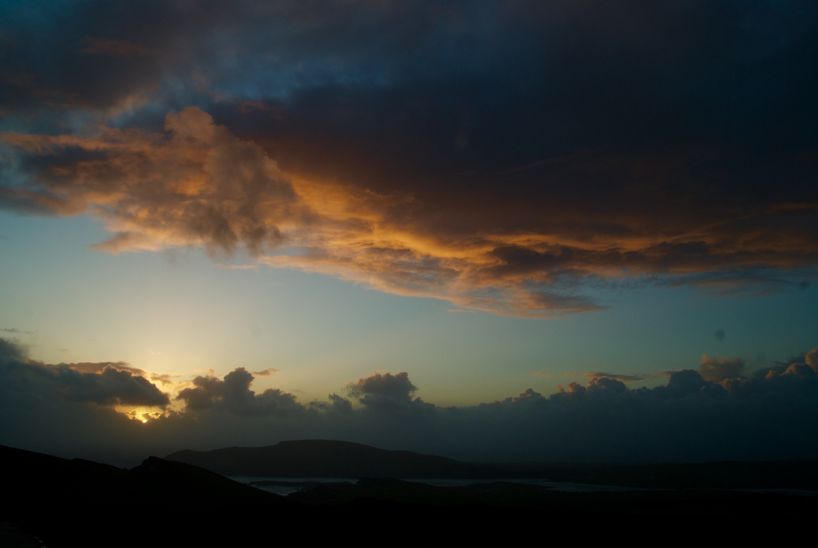 Sonnenuntergang über Valentia Island