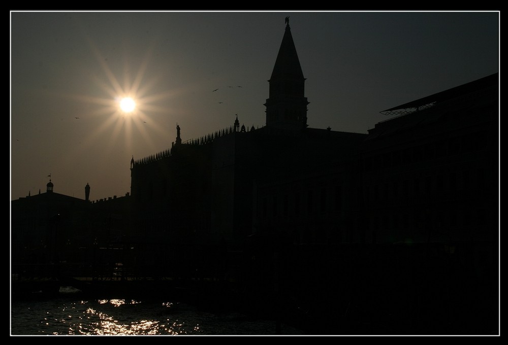 Sonnenuntergang über Venedig