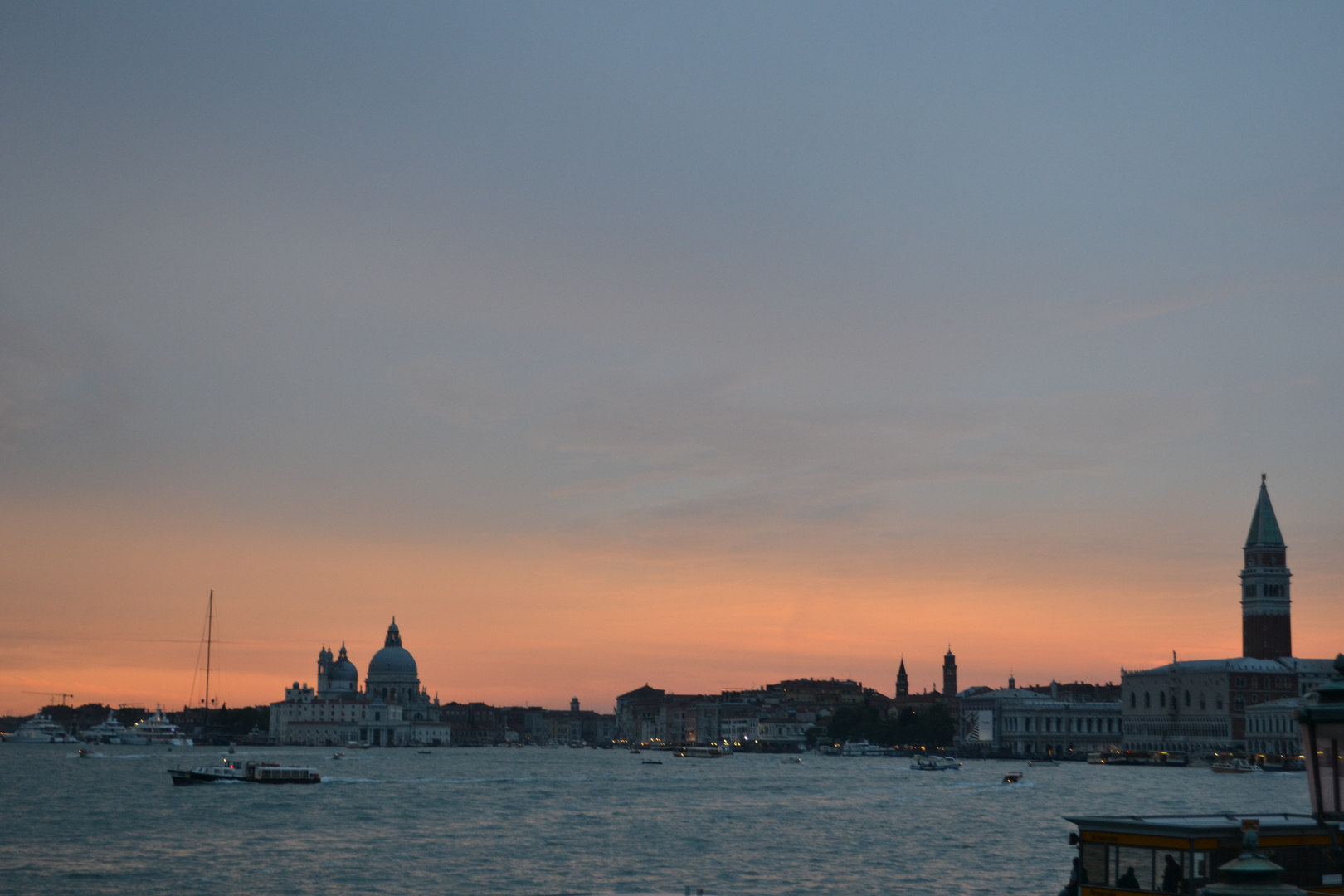 Sonnenuntergang über Venedig