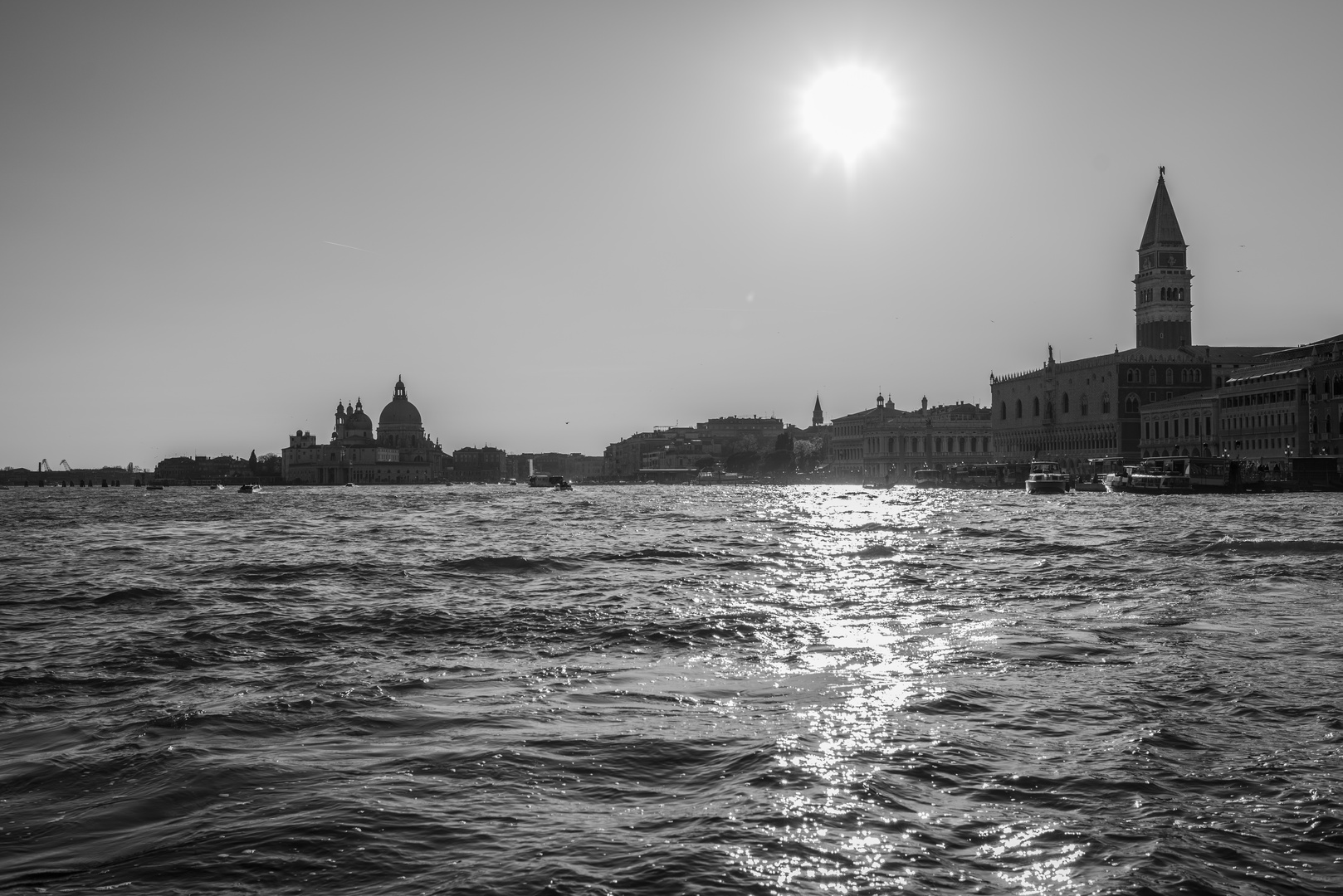 Sonnenuntergang über Venedig