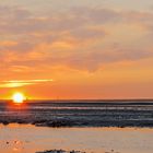 Sonnenuntergang über Wangerooge II