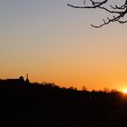 Sonnenuntergang über Weihenstephan