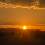 Sonnenuntergang über Wipperdorf