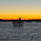 Sonnenuntergang über Xanten