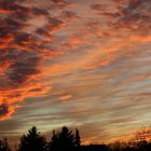 Sonnenuntergang über Zementwerk 3