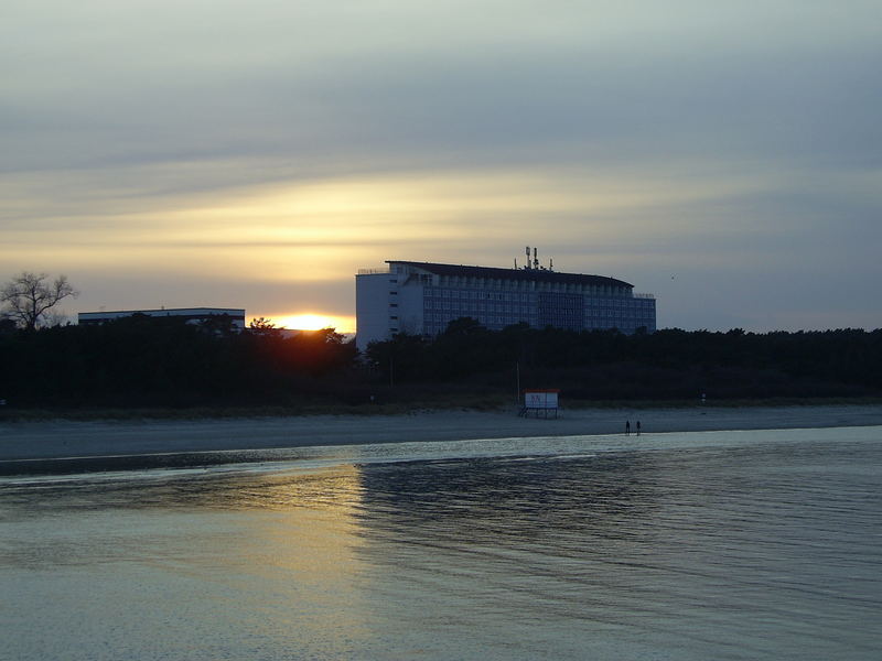 Sonnenuntergang über Zinnowitz