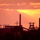 Sonnenuntergang über Zollverein