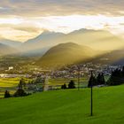 Sonnenuntergang überm Ötztal