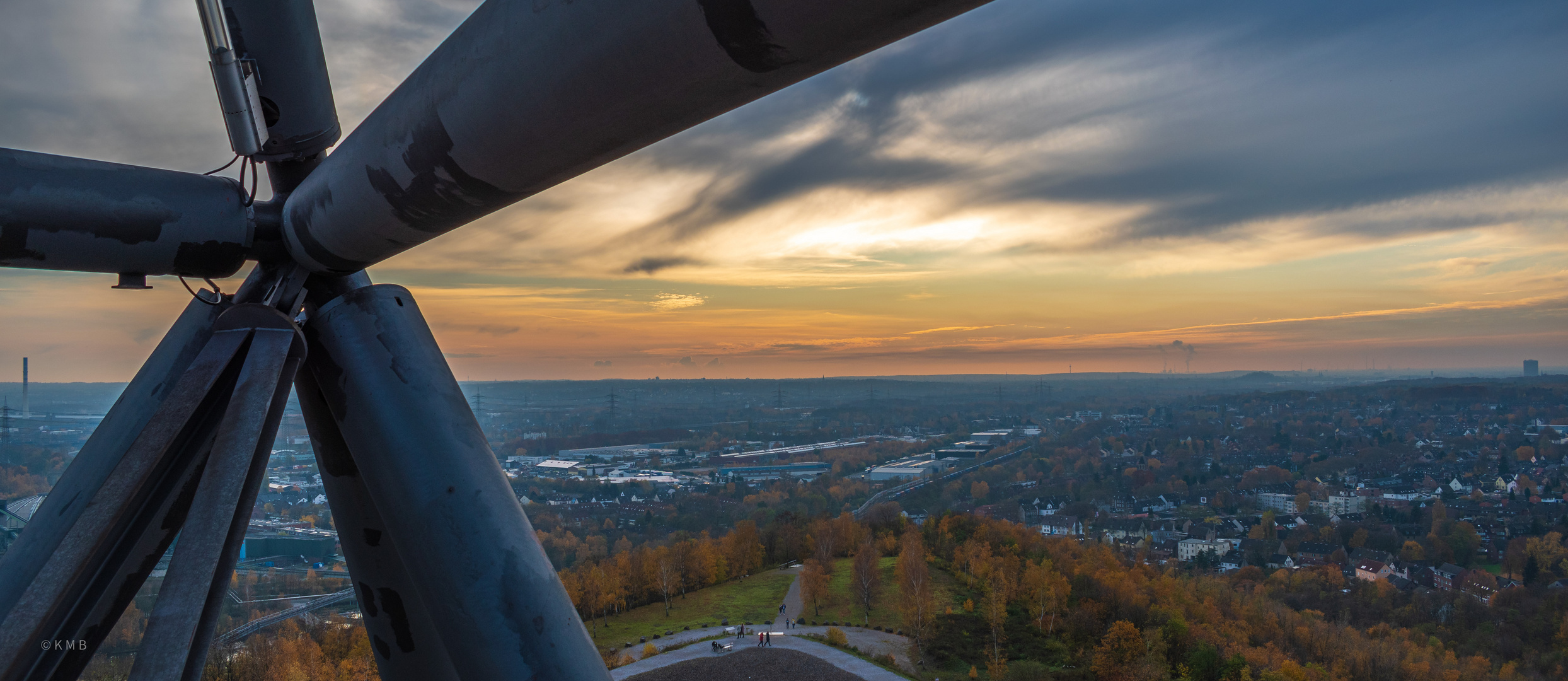 Sonnenuntergang über´m Pott