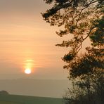 Sonnenuntergang über'm Steckental ...