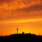 Sonnenuntergang übern Alexanderplatz