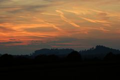 Sonnenuntergang übern Staffelberg