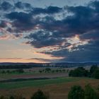 Sonnenuntergang über'n Taunus