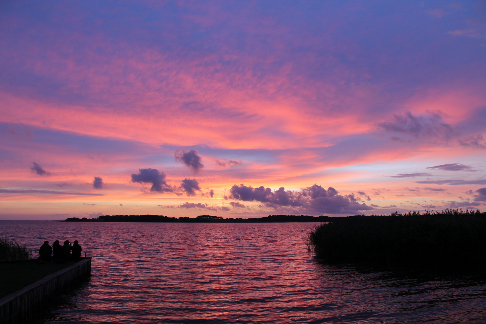 Sonnenuntergang Ückeritz 2012