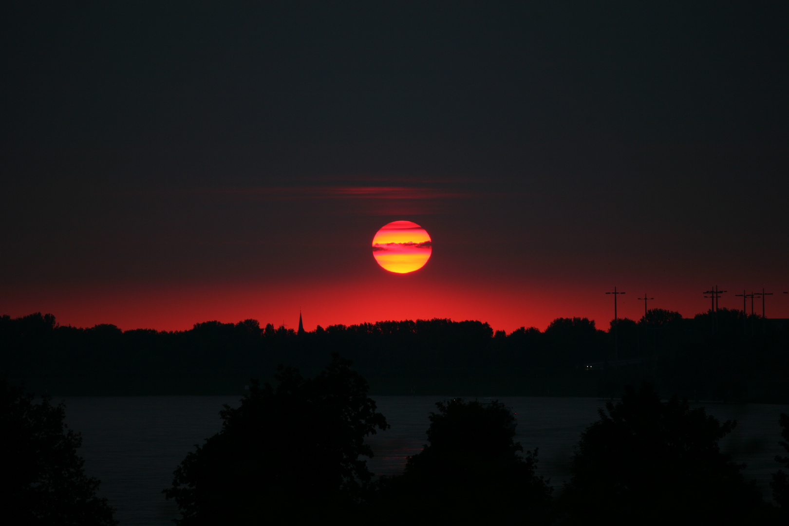 Sonnenuntergang (unbearbeitet)