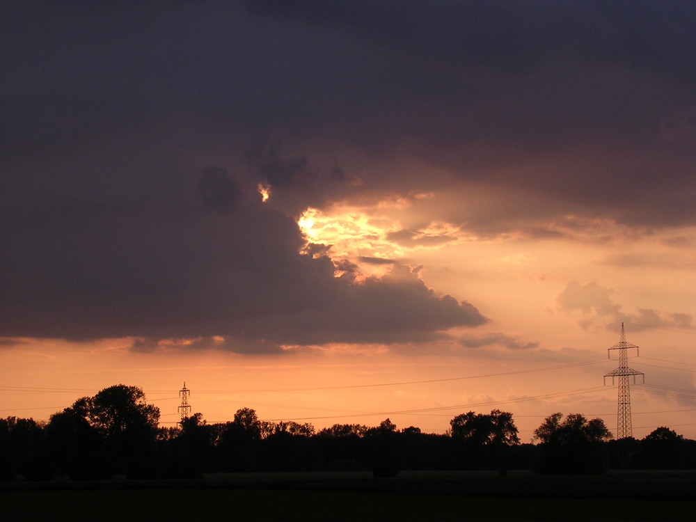 Sonnenuntergang (unbearbeitet)