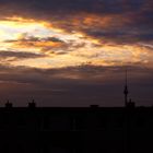 Sonnenuntergang und Berliner Fernsehturm #2