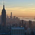 Sonnenuntergang und Empire State Building 2