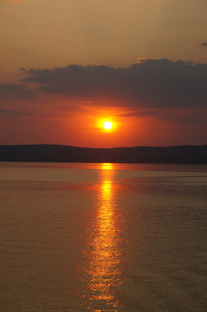 Sonnenuntergang Ungarn - Tihany 2015 III