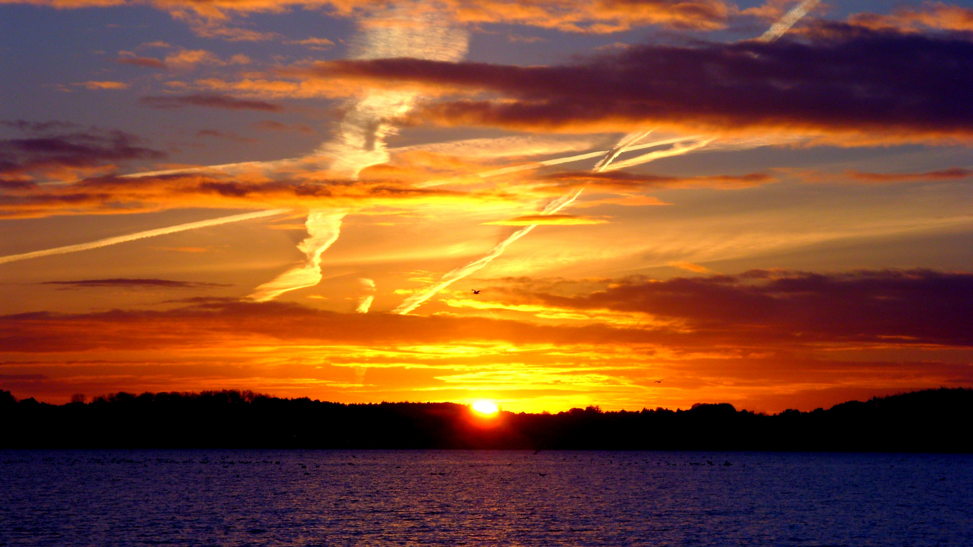 Sonnenuntergang - "Unruhe in der Ruhe"