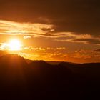 Sonnenuntergang unter Neuschwanstein