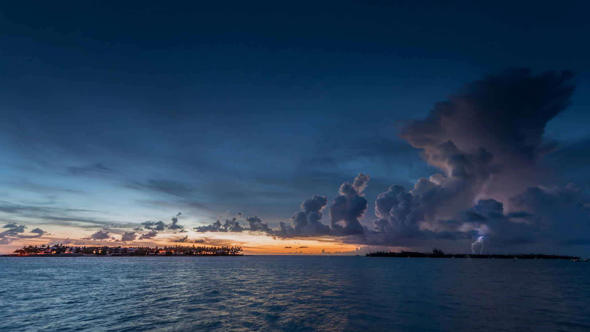 Sonnenuntergang & Unwetter