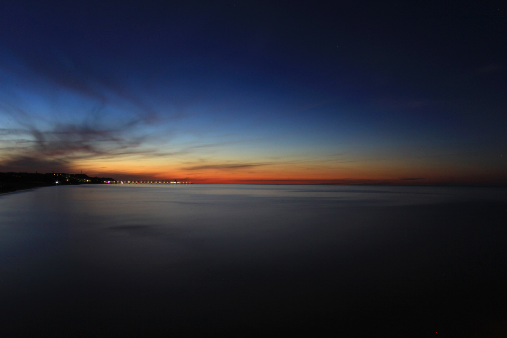 Sonnenuntergang Usedom