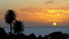 Sonnenuntergang - Valle Gran Rey - La Gomera